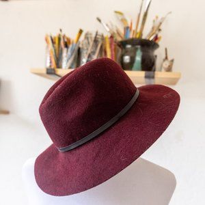 Lucky Brand Wide Brimmed Wool Hat